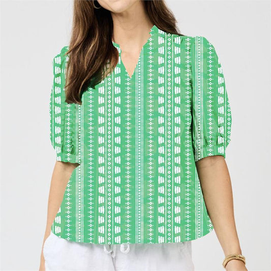 Mary Square Colette Heritage Stitch Top