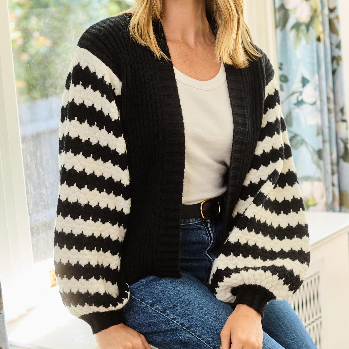 Pippa Cardigan Black
