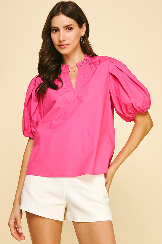 Pinch Pink Glow Blouse