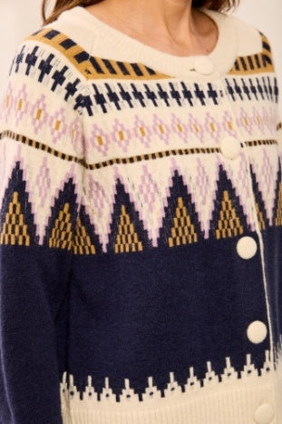 Tribal - Alpine Lodge Fair Isle Cardigan