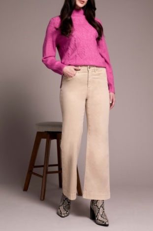 Willow Cropped Fly Front 5 Pocket Pant