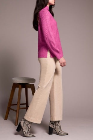 Willow Cropped Fly Front 5 Pocket Pant