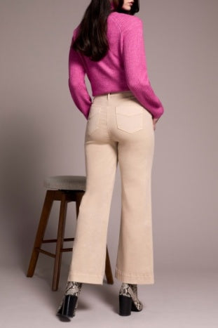 Willow Cropped Fly Front 5 Pocket Pant