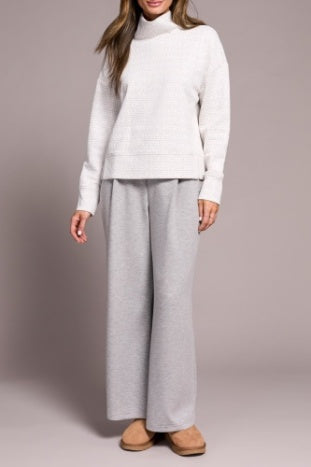 Frostgrey Funnel Neck Top
