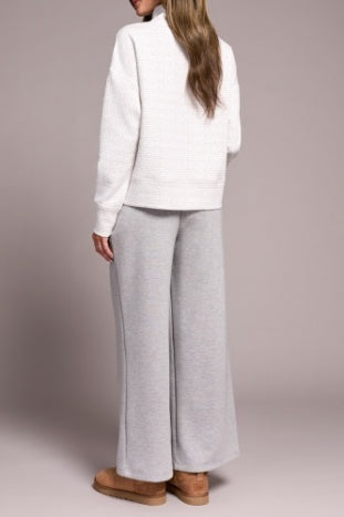 Frostgrey Funnel Neck Top