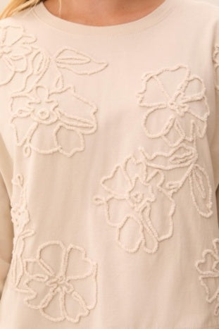 Tribal - Wildflower Embroidered Sweatshirt