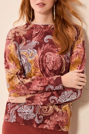 Tribal - Henna Paisley Harmony Lightweight Sweater