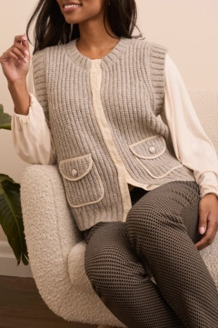 Brinley Sleeveless Vest
