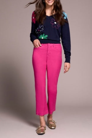 Lychee Micro Flare Crop Jean