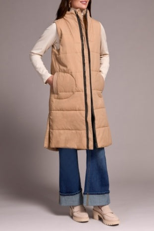 Denver Long Quilted Vest
