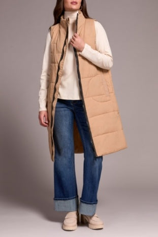Denver Long Quilted Vest