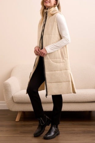 Denver Long Quilted Vest
