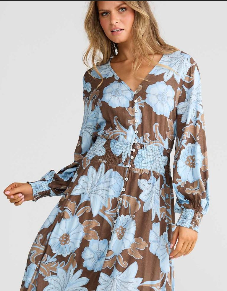 Talisman - Bluebell Meadow Maxi Dress