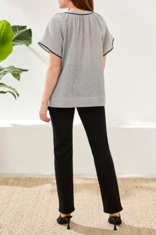 Tribal Blouse with Embroidered Front