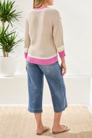 Tribal Crew Neck Sweater