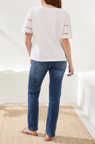 Flutter Sleeve Top