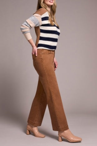 Willow Cropped Fly Front 5 Pocket Pant