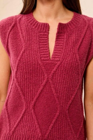 Tribal - Cozy Charm Sweater Vest