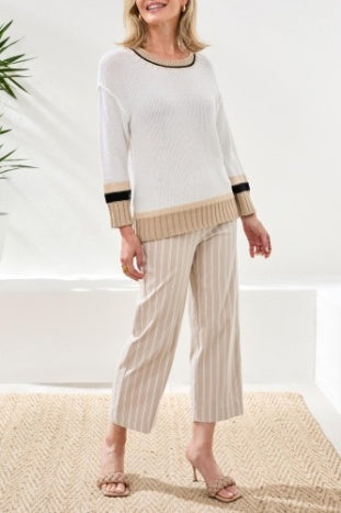 Tribal Crew Neck Sweater