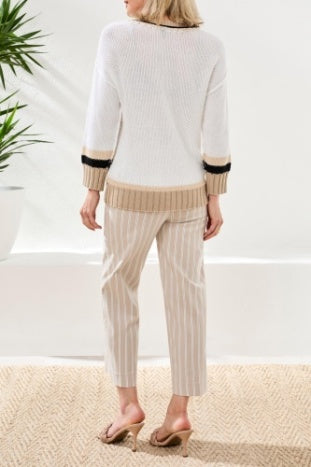 Tribal Crew Neck Sweater