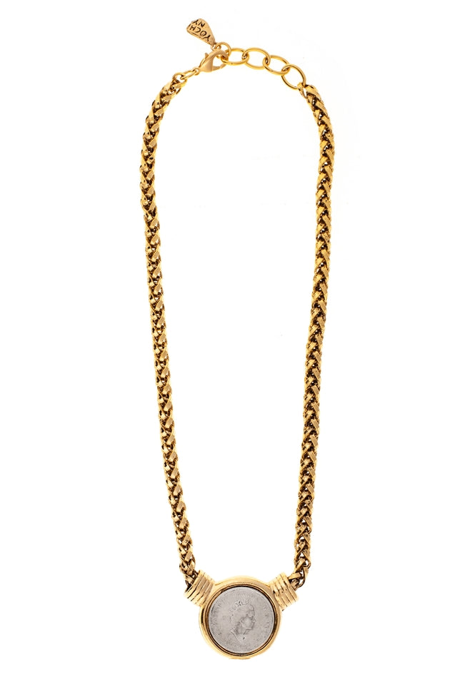 Vida Coin Chain Necklace by Yoshi NY