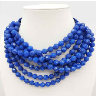 CHUNKY BEADED LAYERED NECKLACE