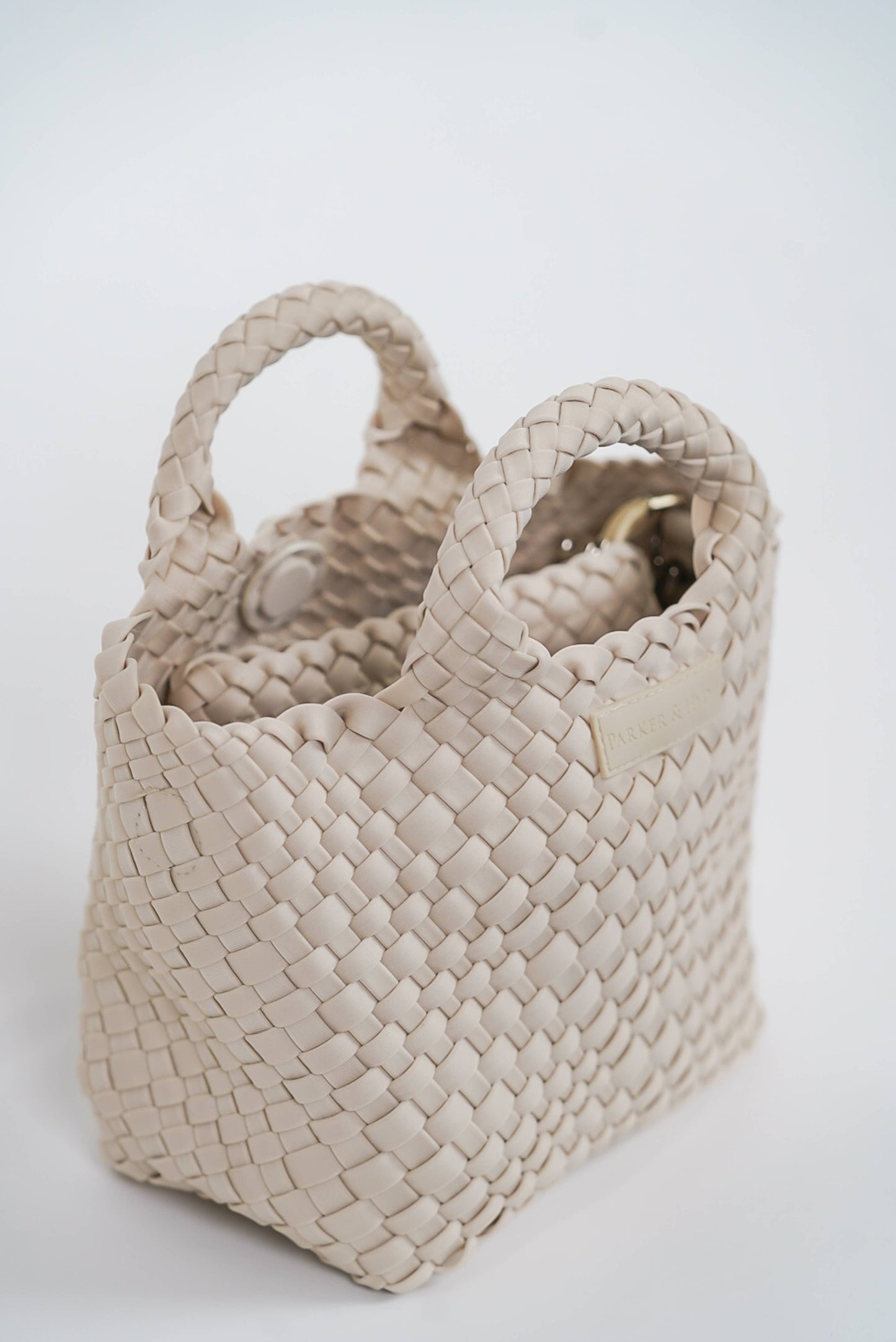 Mini Woven Tote