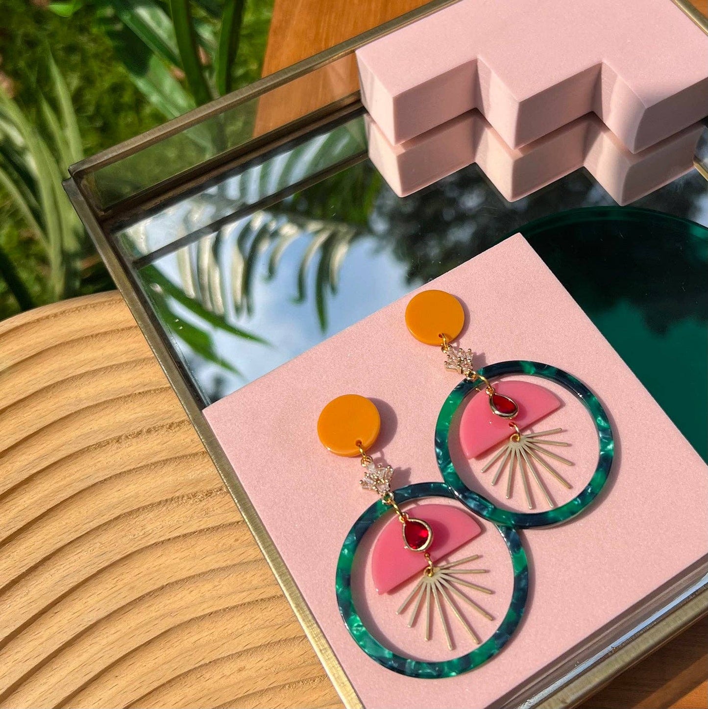 Tribe + Temple - Tropic Glam Hoops