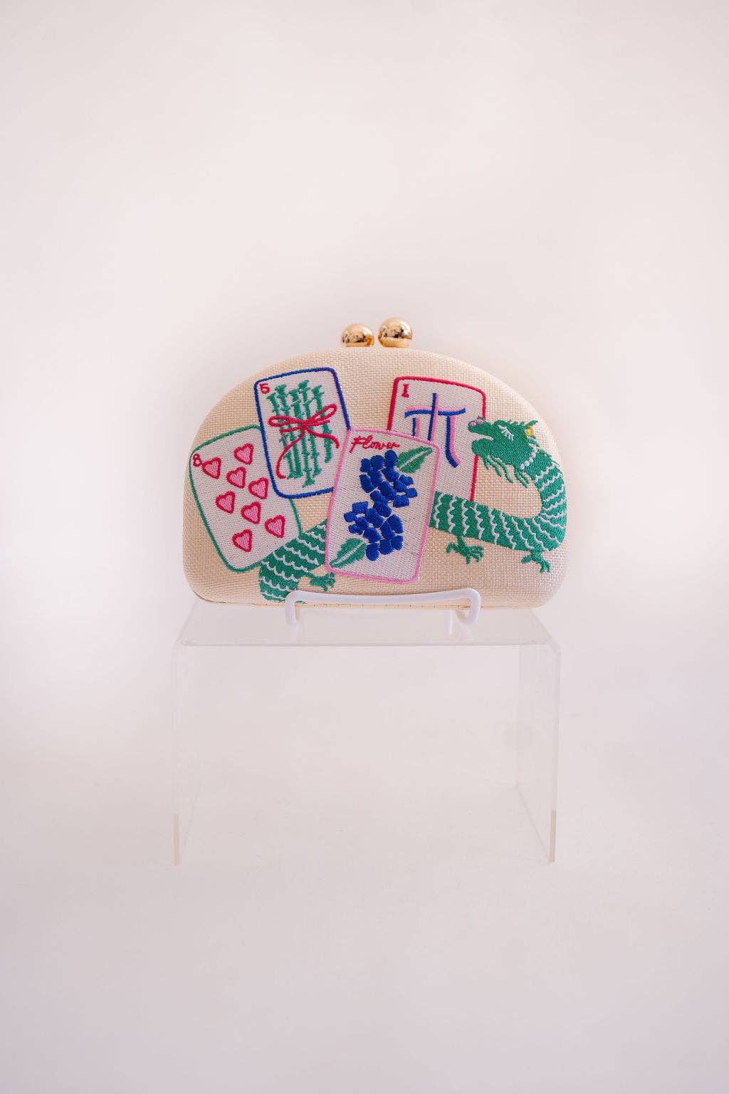 Lisi Lerch - Mahjong Clutch- Embroidered - WS