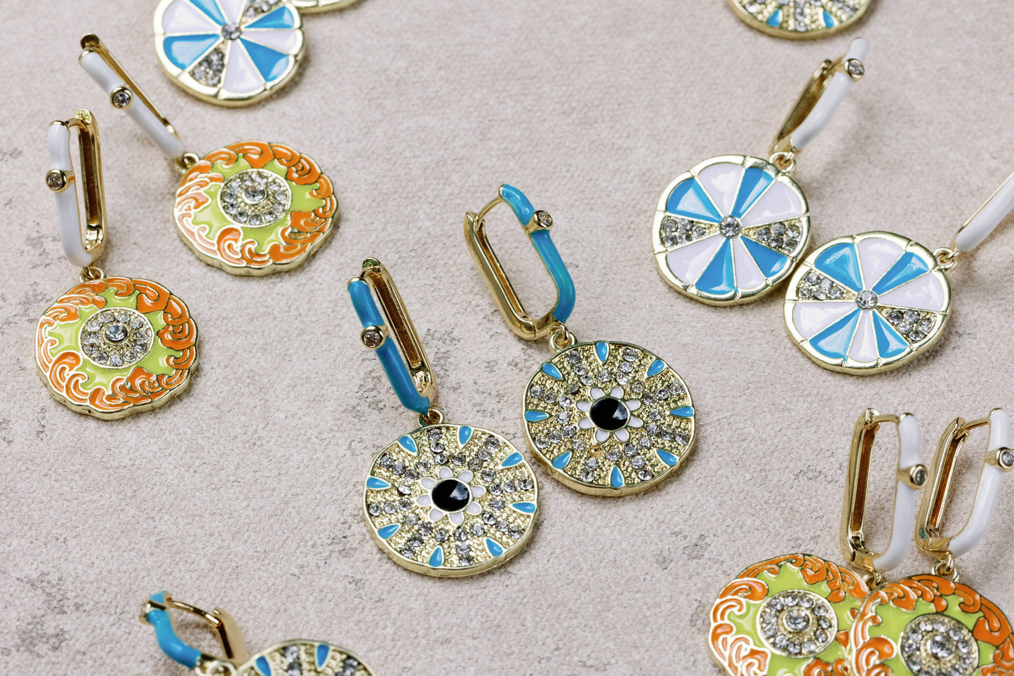 St Armands Designs of Sarasota - Blue Diamond Capri Tiles