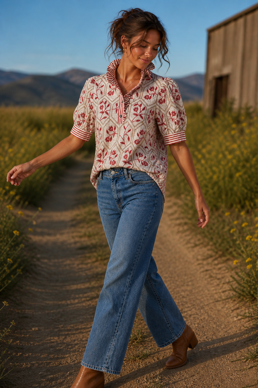 Farm Couture - The Amberwood Blouse