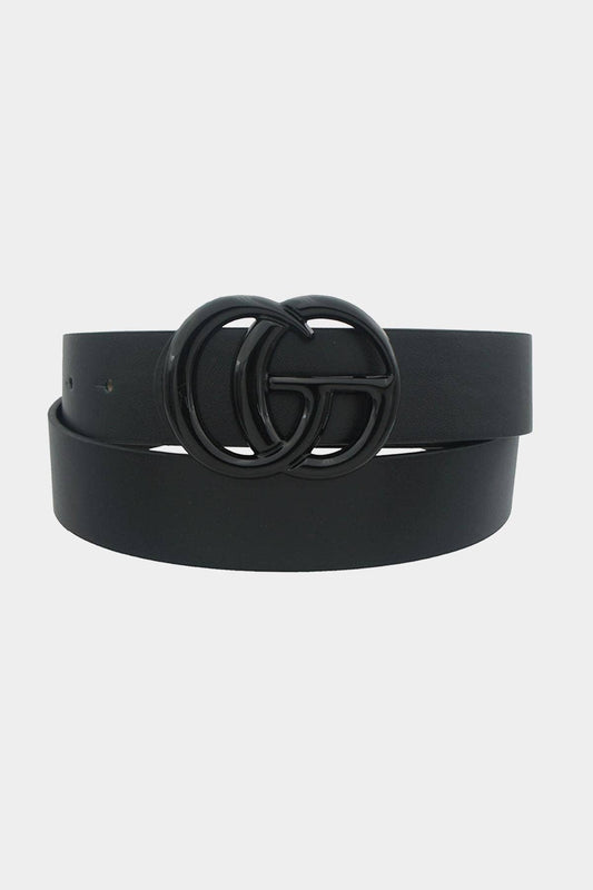 COLOR COATED GO BUCKLE TONAL BELT