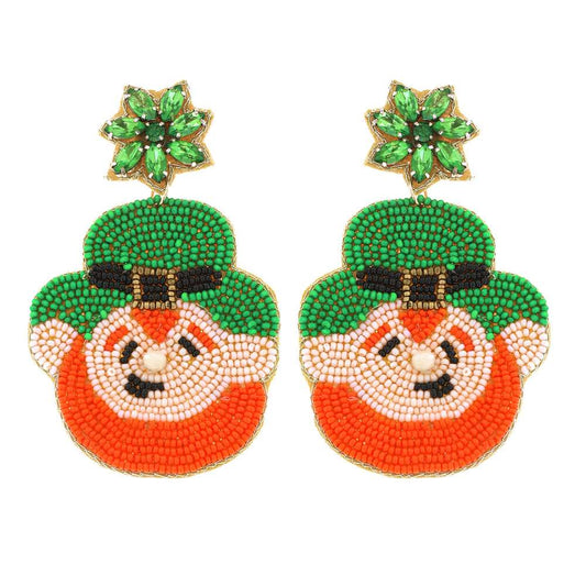 Leprechaun Post Earring E11174GR: Gr