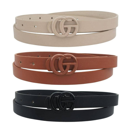 COLOR COATED BUCKLE - BELT